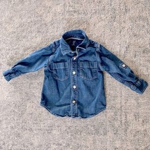GAP Denim Shirt - Toddler - Long Sleeve - 2 Years - NWOT